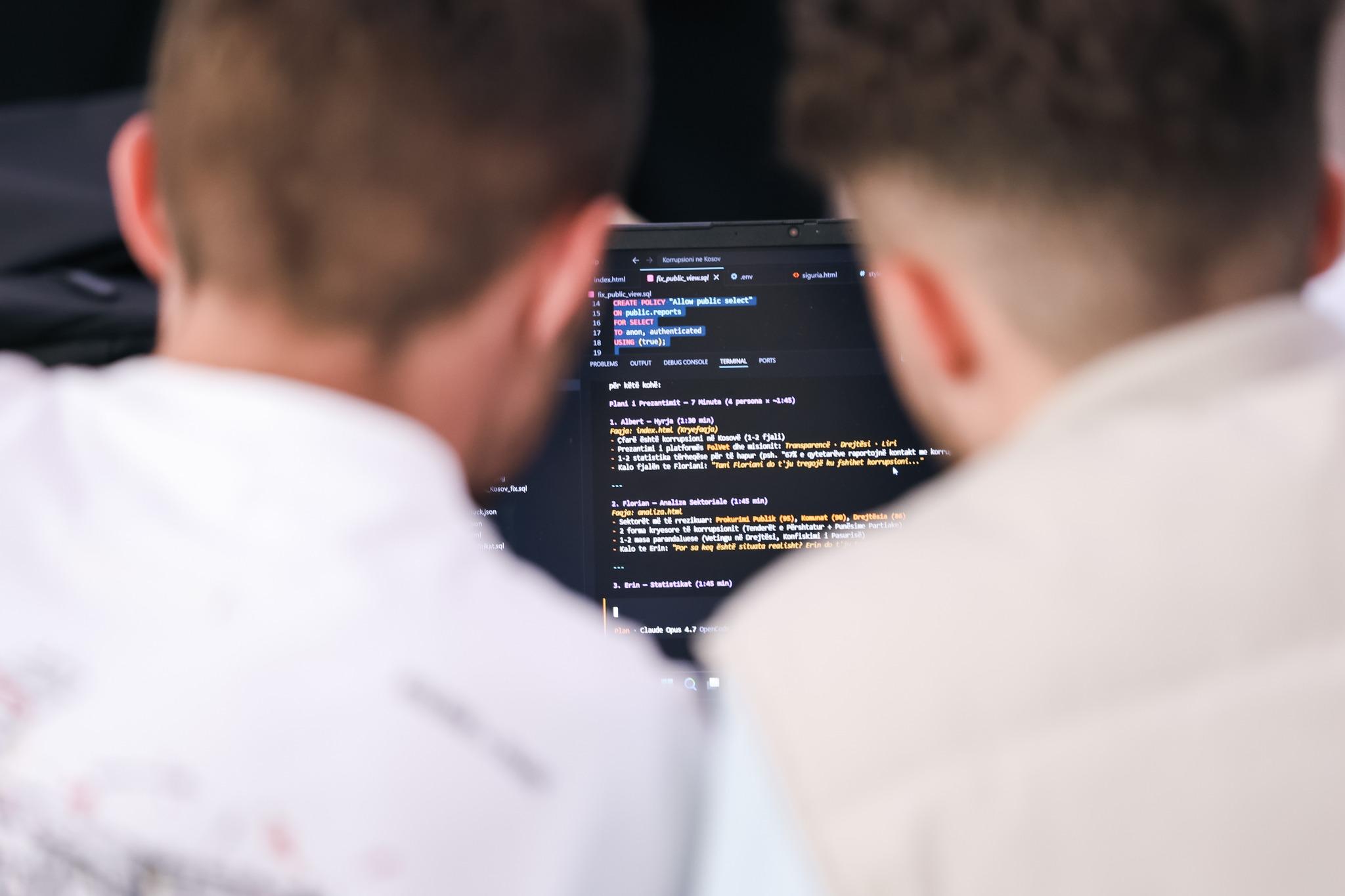 I helped at a hackathon and it was pretty cool